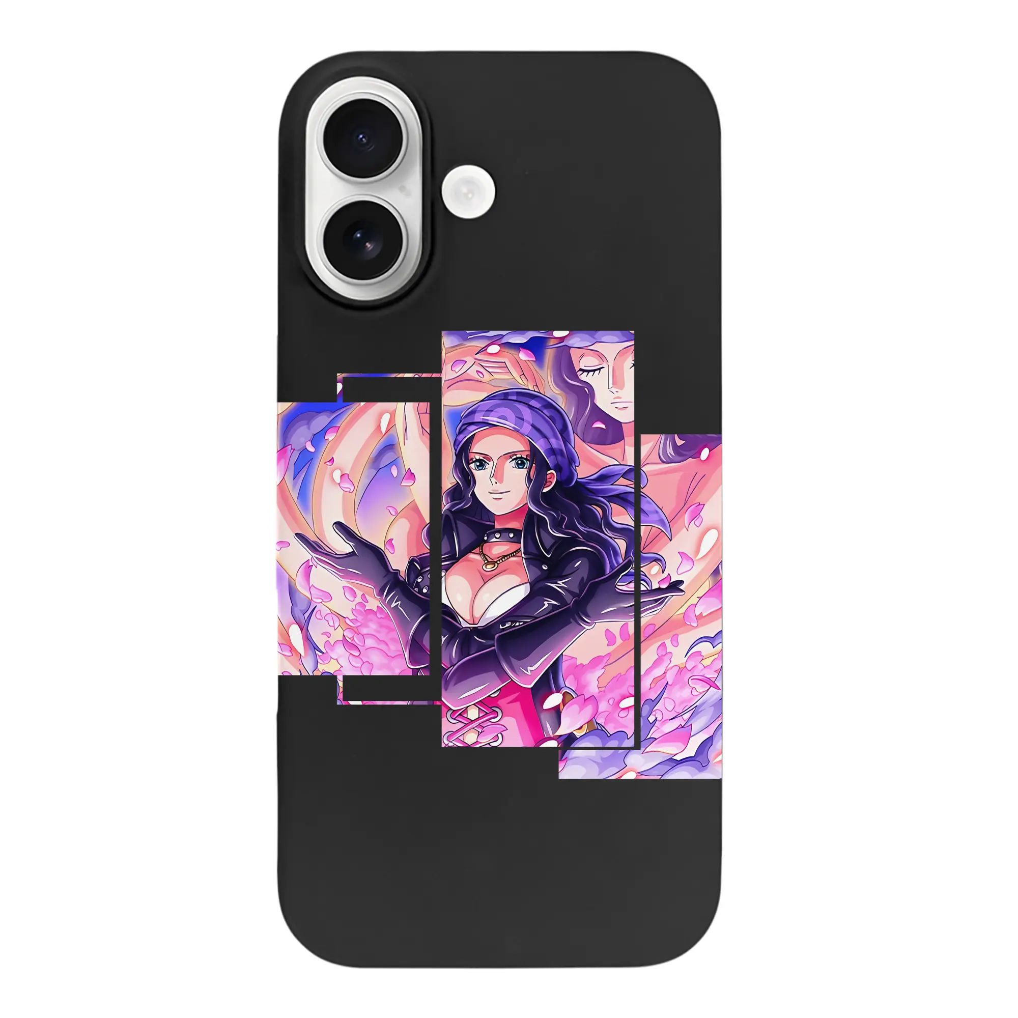 ワンピース グッズ ニコ・ロビン - iPhone 17 シリーズ シリコンケース 薄型 耐衝撃 指紋防止 ソフトタッチカバー 精密フィット 傷防止 保護ケース iPhone 17/17 Air/17 Pro/17 Pro Max 対応